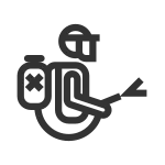 Spraying SVG Icon